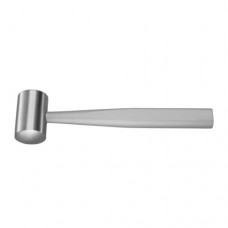 Cottle Bone Mallet Plain - Convex Stainless Steel